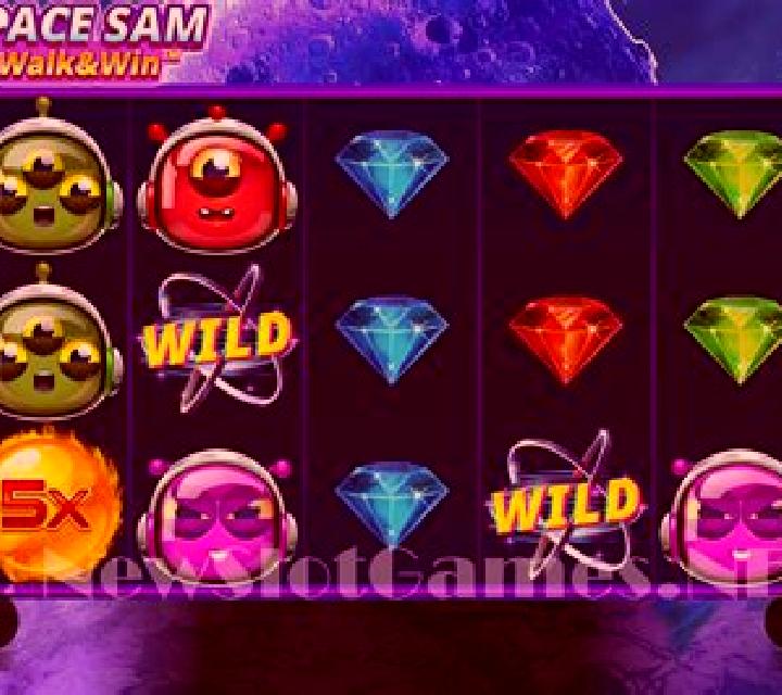 Space Sam Walk and Win slot machine