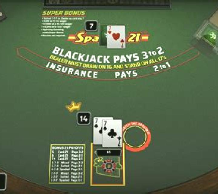 Spanish Blackjack (GamesOS) slot machine