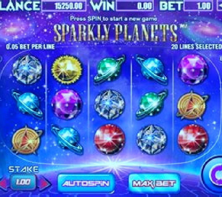 Sparkly Planets slot