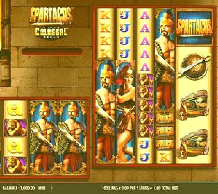 Spartacus Megaways slot game