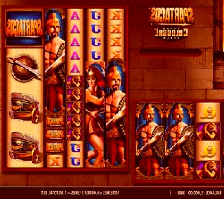 Spartacus Super Colossal Reels slot machine