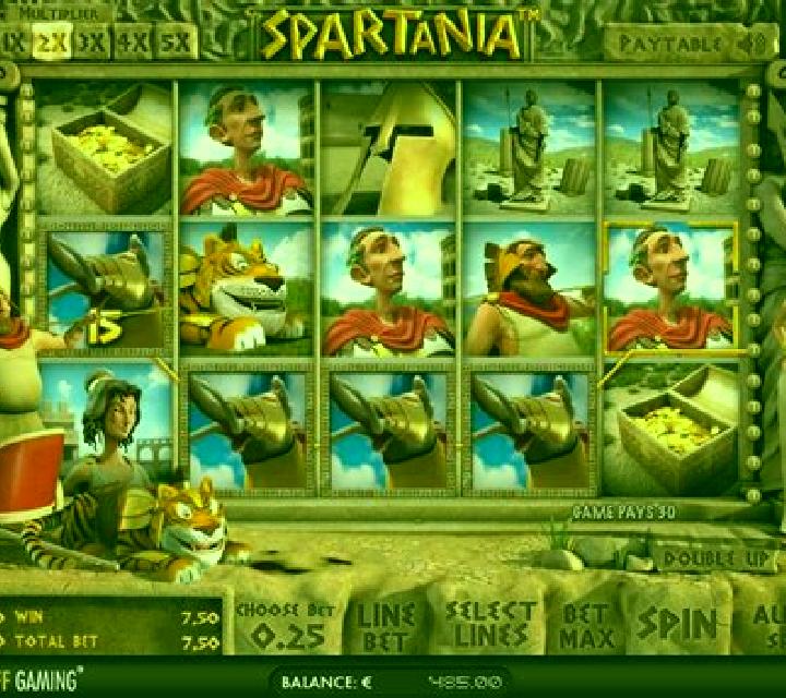 Spartania slot game