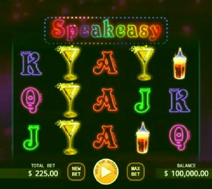 Speakeasy slot
