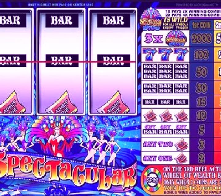 Spectacular Wheel of Wealth slot machine