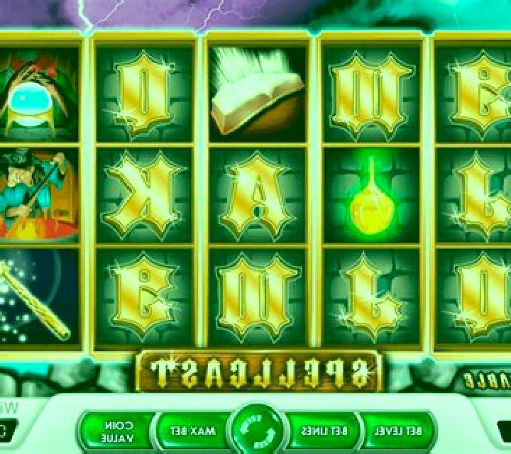 Spellcast slot machine