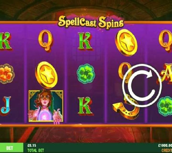 Spellcast Spins slot game