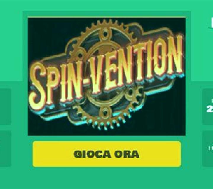 Spin-vention slot machine