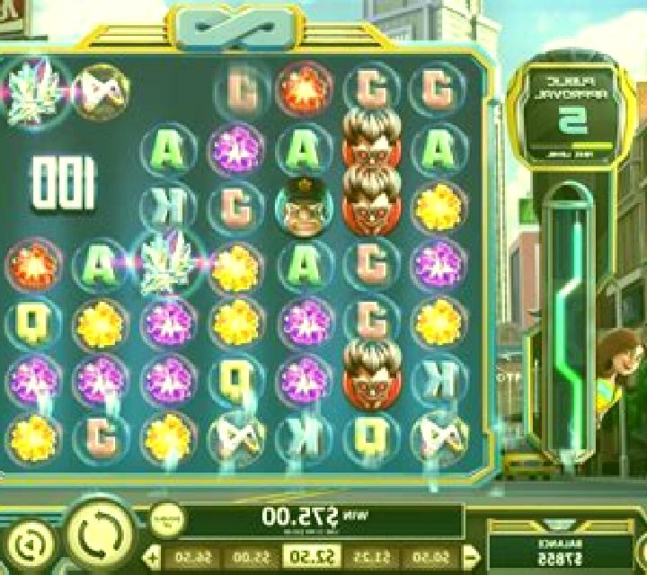Spinfinity Man slot machine