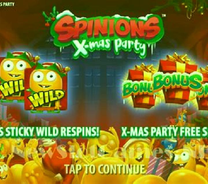 Spinions Christmas Party slot machine