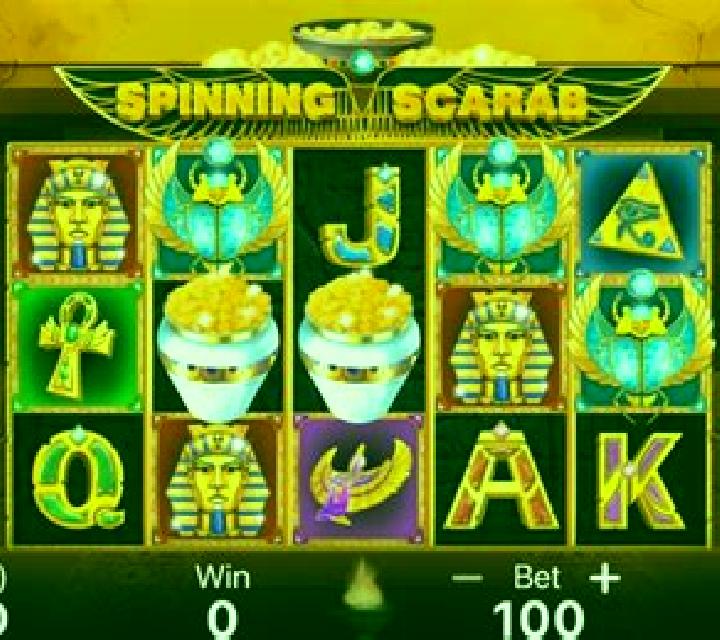 Spinning Scarab slot