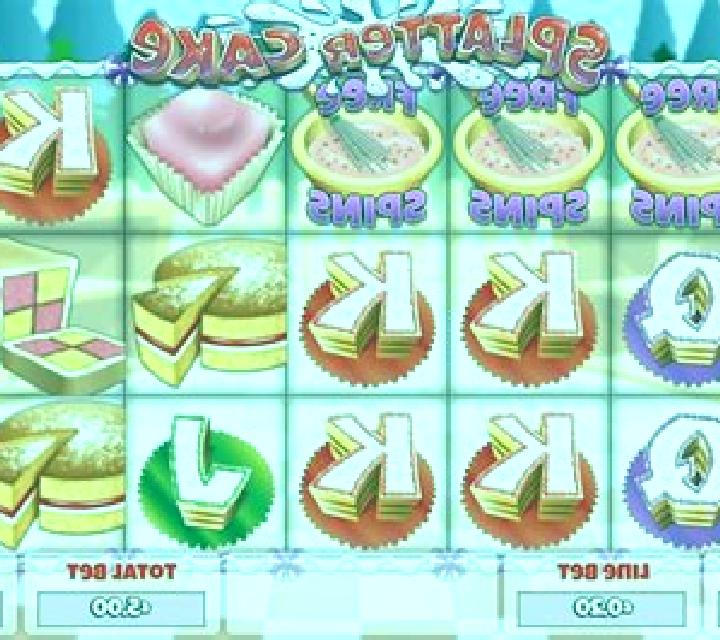 Splatter Cake slot machine