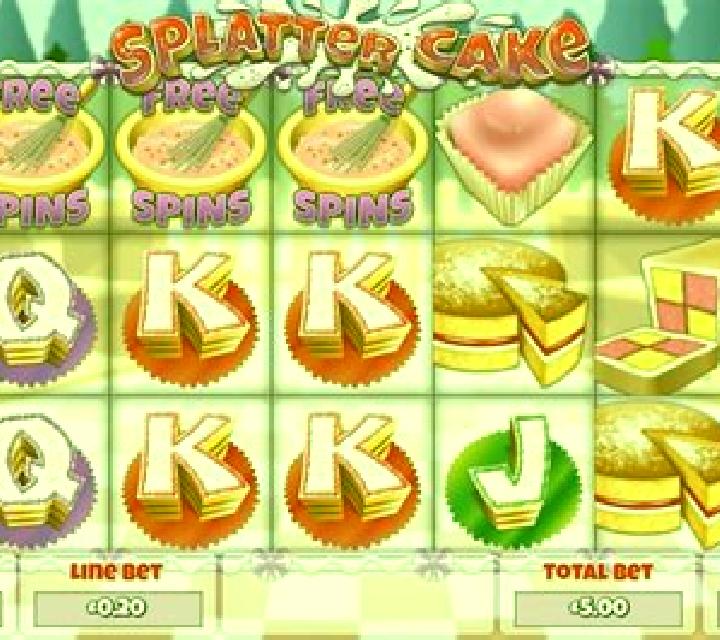 Splatter Cake slot