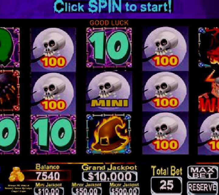 Spooky Skull slot machine