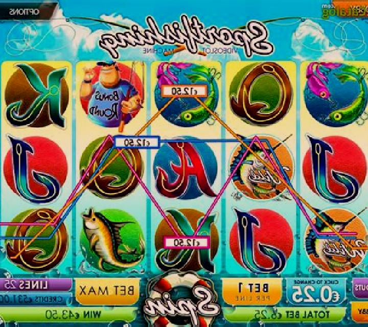 Sportsfishing slot