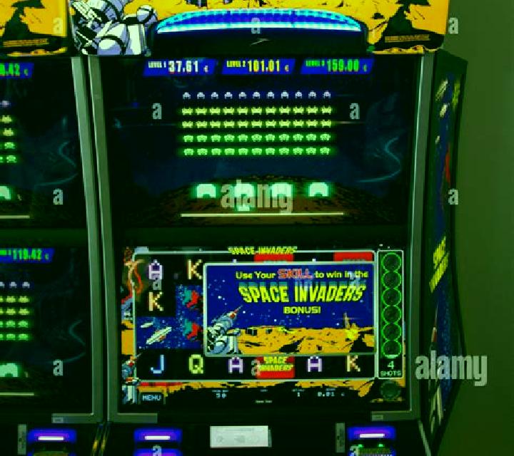 Spring Invaders slot machine