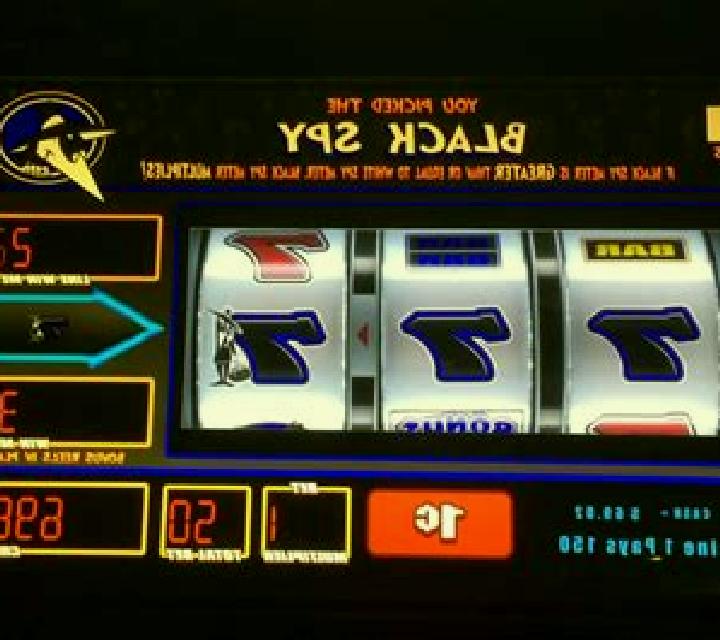 Spy slot machine