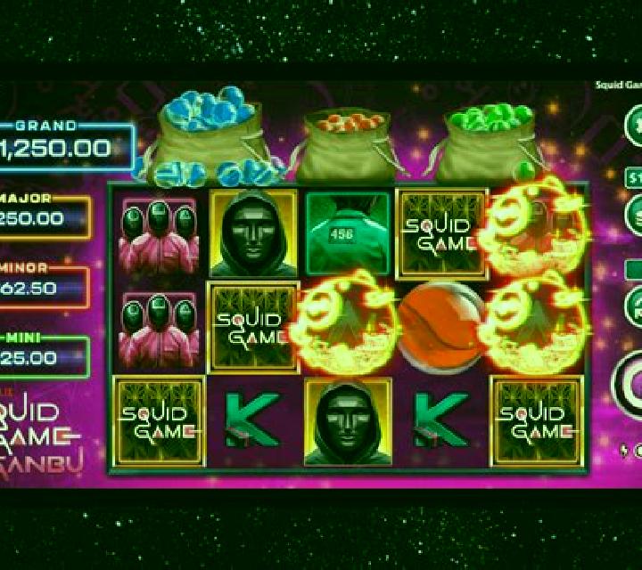 Squid Game Gganbu slot game