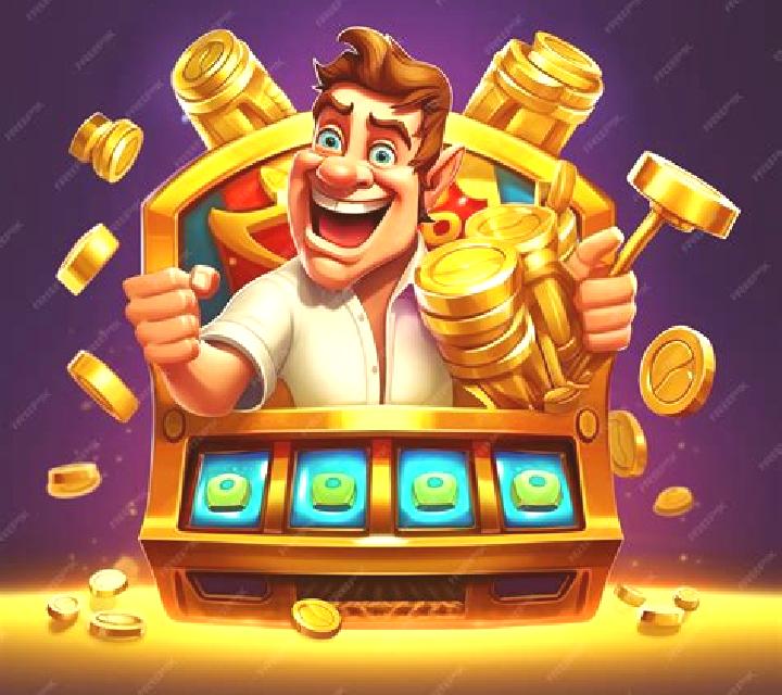 Stacked slot machine