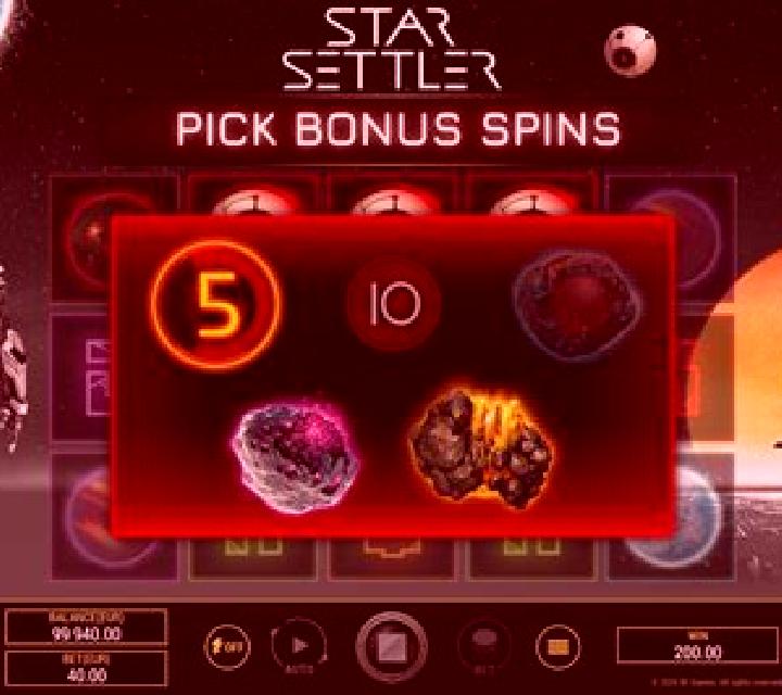 Star Settler slot machine