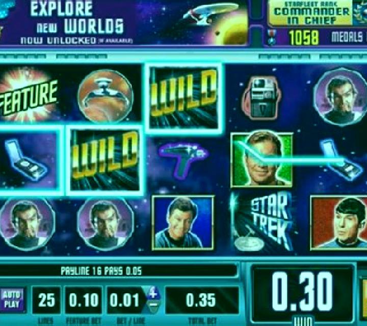 Star Trek Red Alert slot game