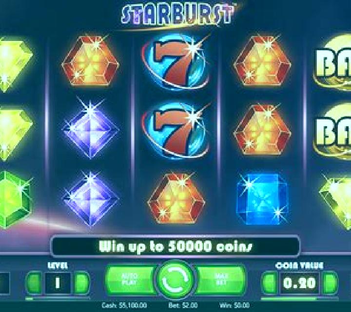 Starburst slot
