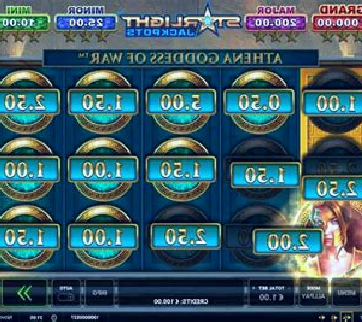 Starlight Jackpots Athena Goddess of War slot