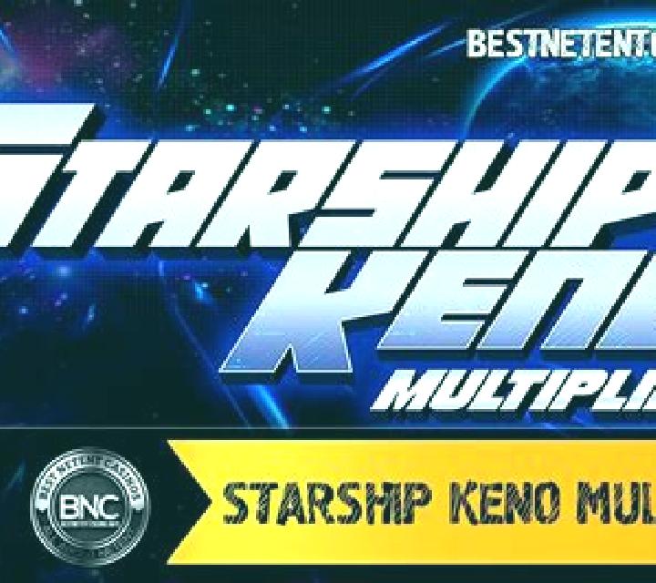 Starship Keno Multiplier slot