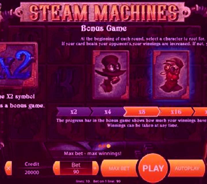 Steam Mashines slot