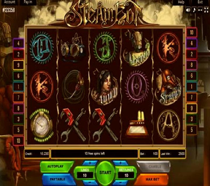 Steambot slot game