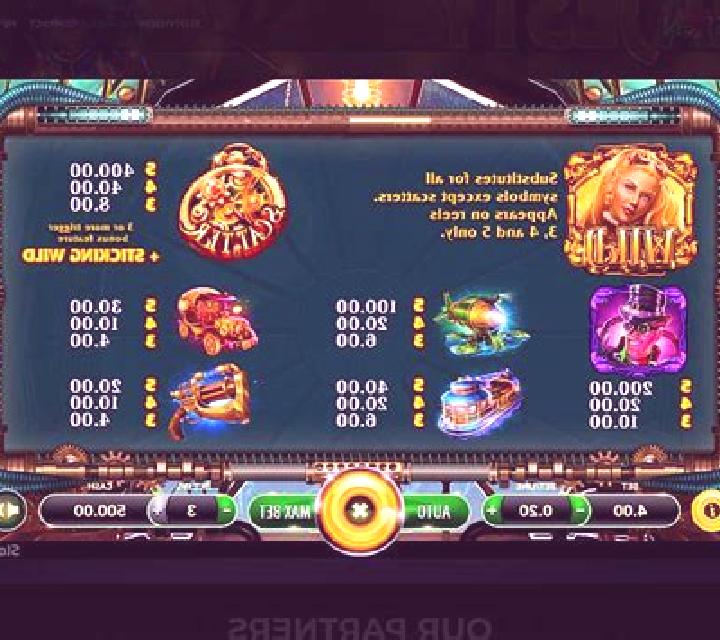 Steampunk Queen slot machine