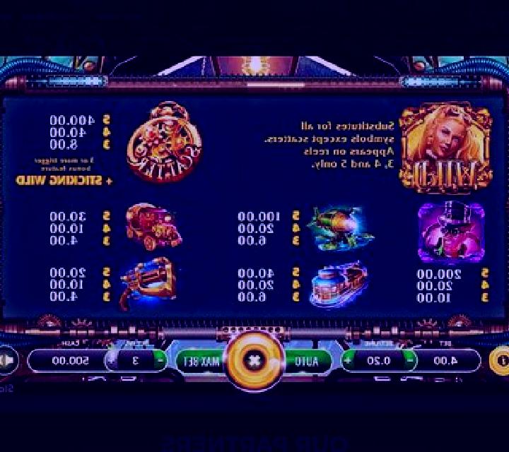 Steampunk Queen slot