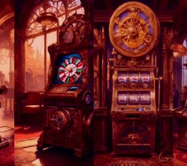 Steampunk Roulette VIP slot machine