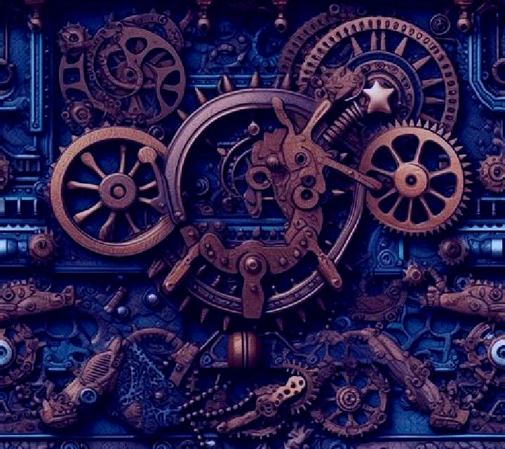 Steampunk slot game