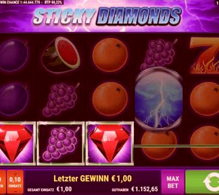 Sticky Diamonds Double Rush online slot