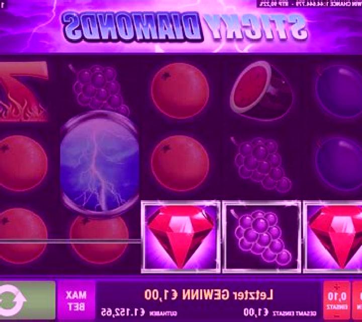 Sticky Diamonds Double Rush slot machine