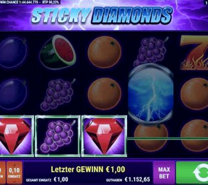 Sticky Diamonds Easter Egg slot machine