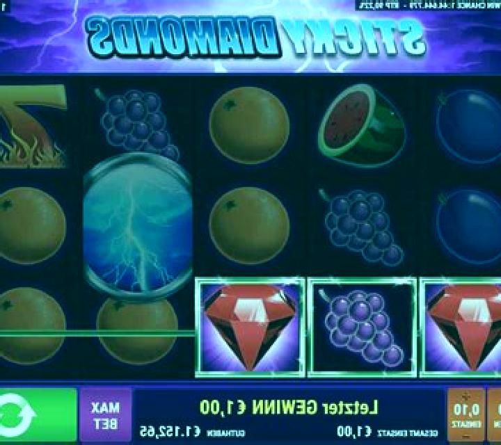 Sticky Diamonds RHFP slot game