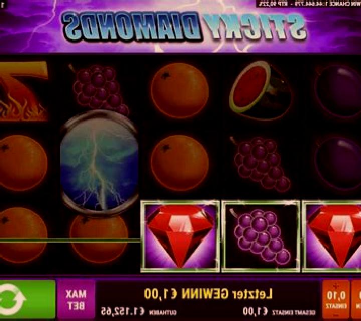 Sticky Diamonds RHFP slot machine