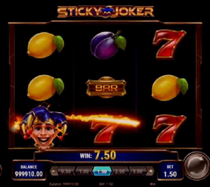 Sticky Joker slot machine