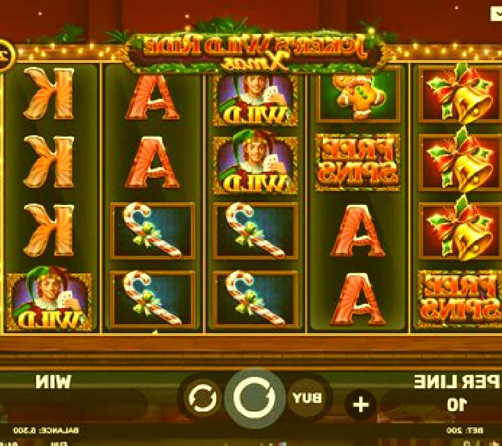 Stolen Xmas slot machine