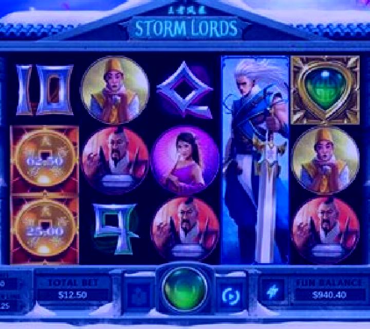 Storm Lords slot game