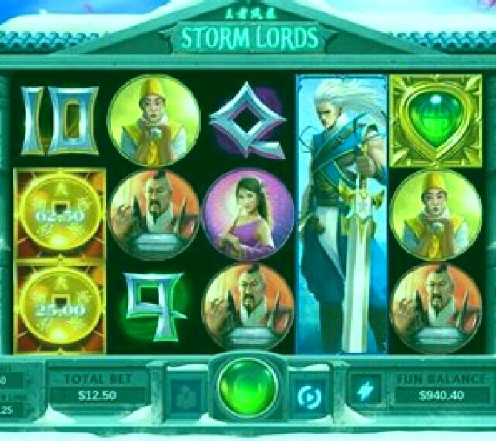 Storm Lords slot machine