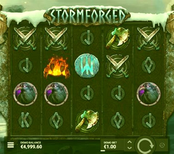 Stormforged slot machine