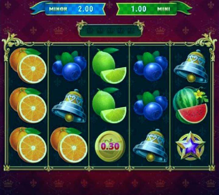 Stunning Crown Cash Mesh Link slot game