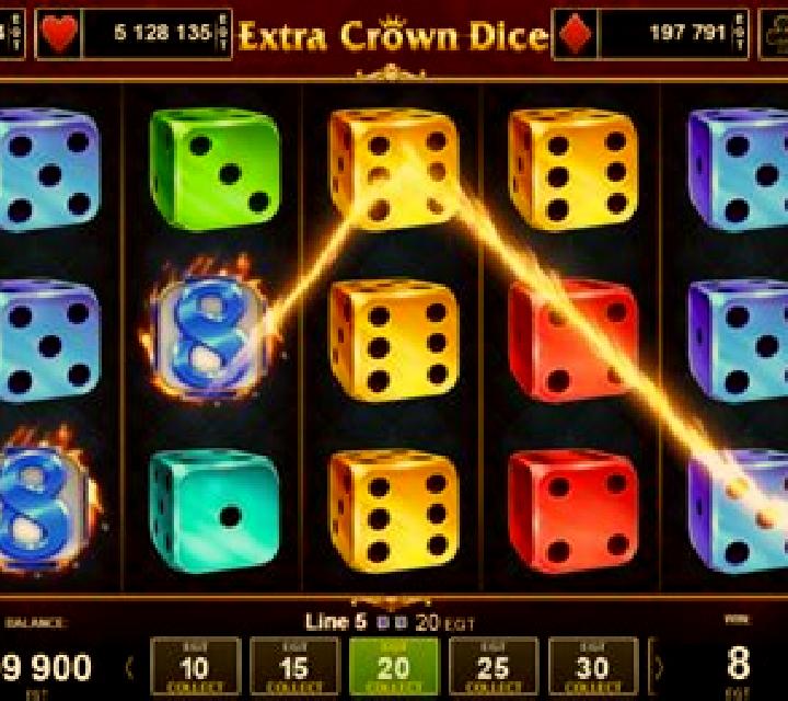 Stunning Crown Dice slot game