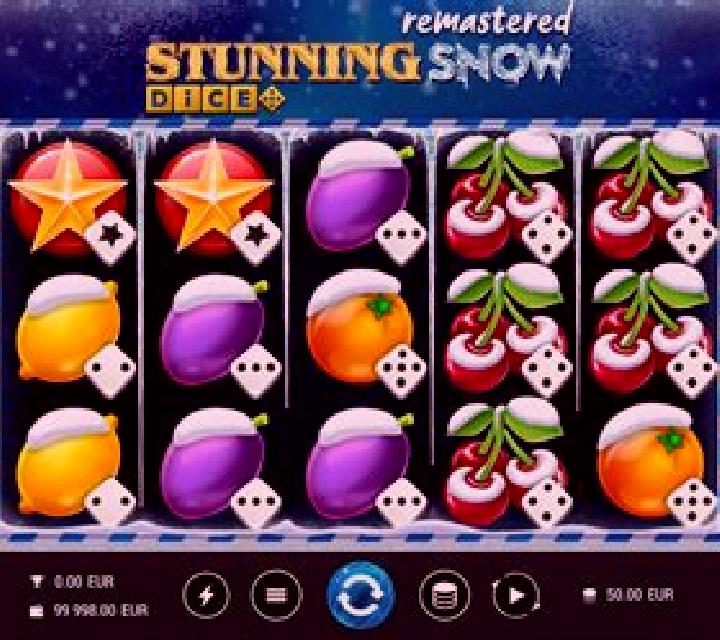 Stunning Snow Remastered Dice online slot