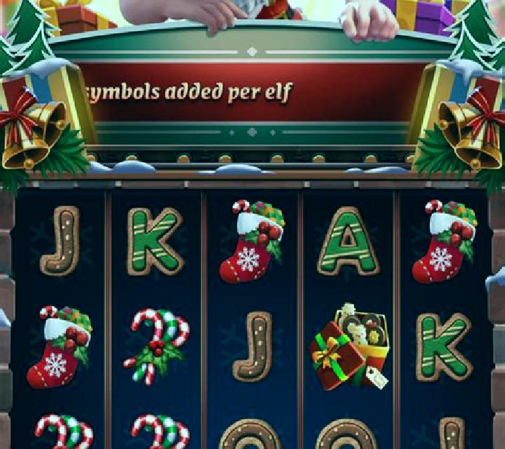 Stuntman Santa slot machine