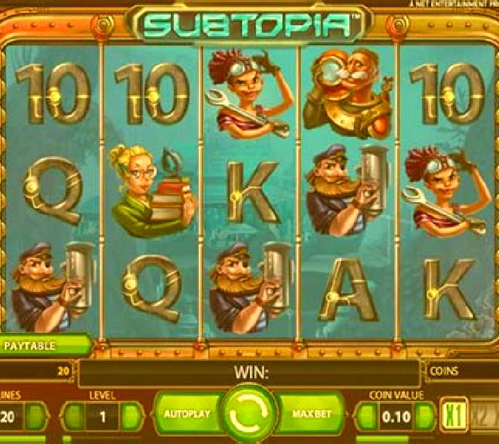 Subtopia slot machine