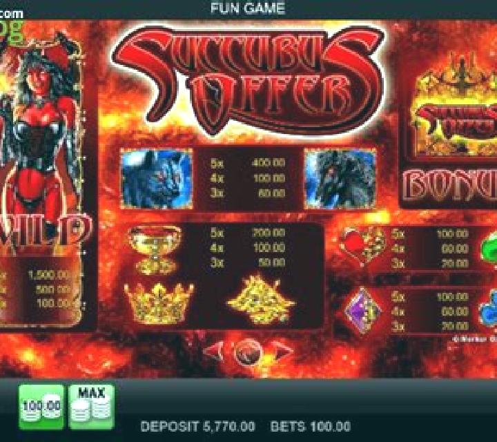 Succubus Offer slot machine