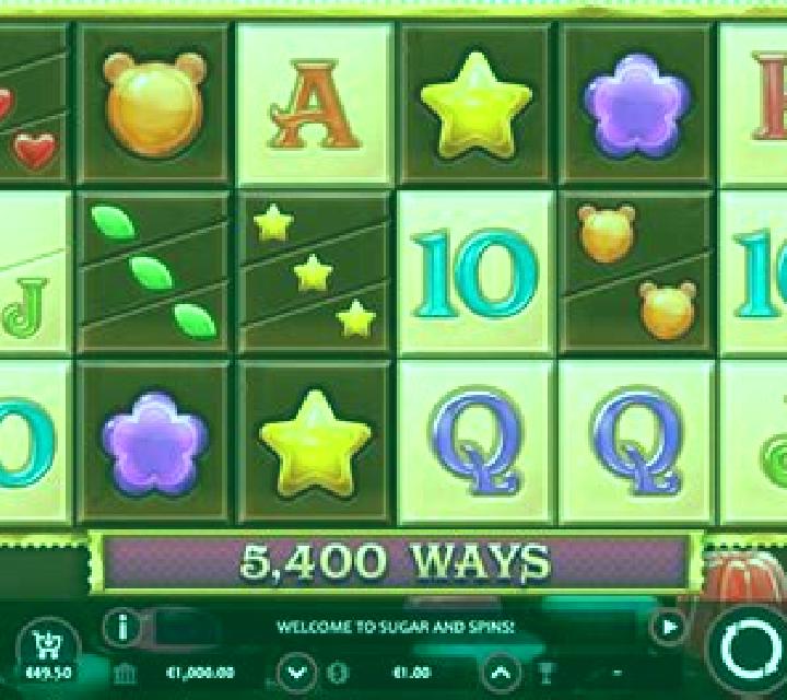 Sugar and Spins slot